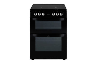 New World NW601GDOL Double Gas Cooker - Black